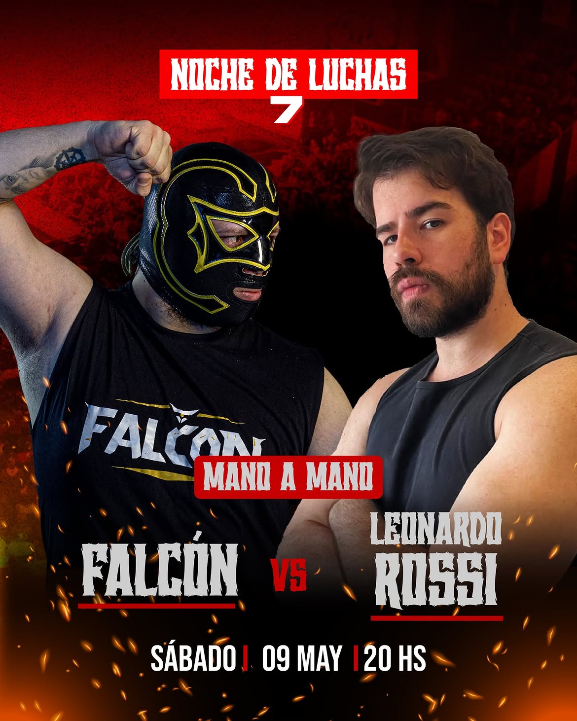 Falcon vs Leonardo Rossi